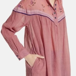 Free People Hearts & Colors Floral Tunic